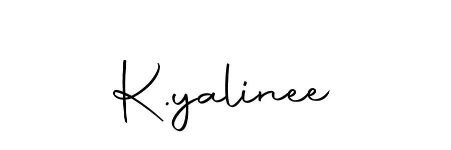 Best and Professional Signature Style for K.yalinee. Autography-DOLnW Best Signature Style Collection. K.yalinee signature style 10 images and pictures png