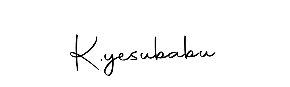 Also You can easily find your signature by using the search form. We will create K.yesubabu name handwritten signature images for you free of cost using Autography-DOLnW sign style. K.yesubabu signature style 10 images and pictures png