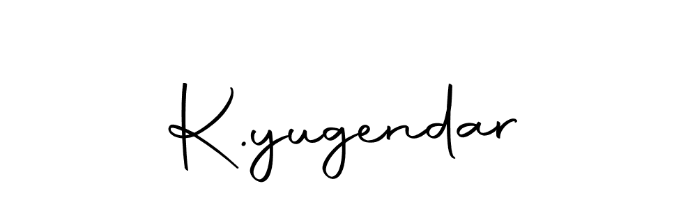 if you are searching for the best signature style for your name K.yugendar. so please give up your signature search. here we have designed multiple signature styles  using Autography-DOLnW. K.yugendar signature style 10 images and pictures png