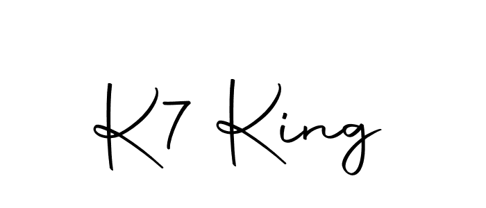 if you are searching for the best signature style for your name K7 King. so please give up your signature search. here we have designed multiple signature styles  using Autography-DOLnW. K7 King signature style 10 images and pictures png