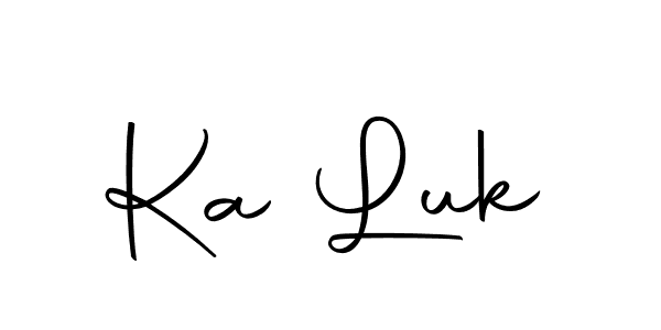 How to make Ka Luk name signature. Use Autography-DOLnW style for creating short signs online. This is the latest handwritten sign. Ka Luk signature style 10 images and pictures png