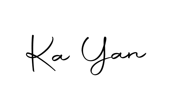 You should practise on your own different ways (Autography-DOLnW) to write your name (Ka Yan) in signature. don't let someone else do it for you. Ka Yan signature style 10 images and pictures png