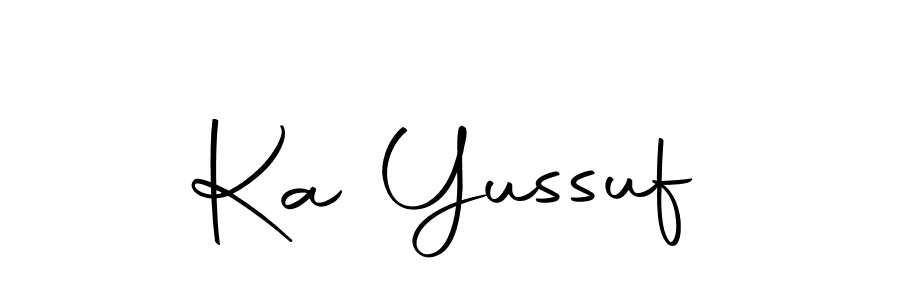 You should practise on your own different ways (Autography-DOLnW) to write your name (Ka Yussuf) in signature. don't let someone else do it for you. Ka Yussuf signature style 10 images and pictures png