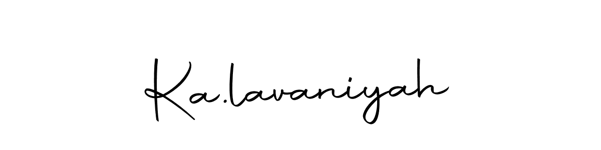 Once you've used our free online signature maker to create your best signature Autography-DOLnW style, it's time to enjoy all of the benefits that Ka.lavaniyah name signing documents. Ka.lavaniyah signature style 10 images and pictures png