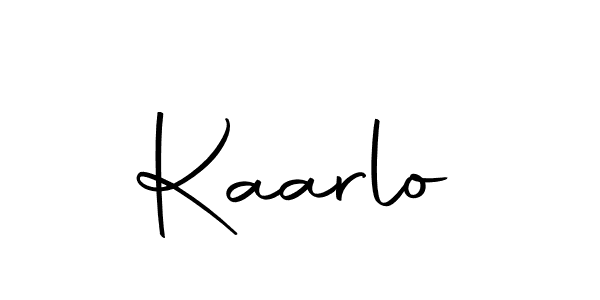 Create a beautiful signature design for name Kaarlo. With this signature (Autography-DOLnW) fonts, you can make a handwritten signature for free. Kaarlo signature style 10 images and pictures png