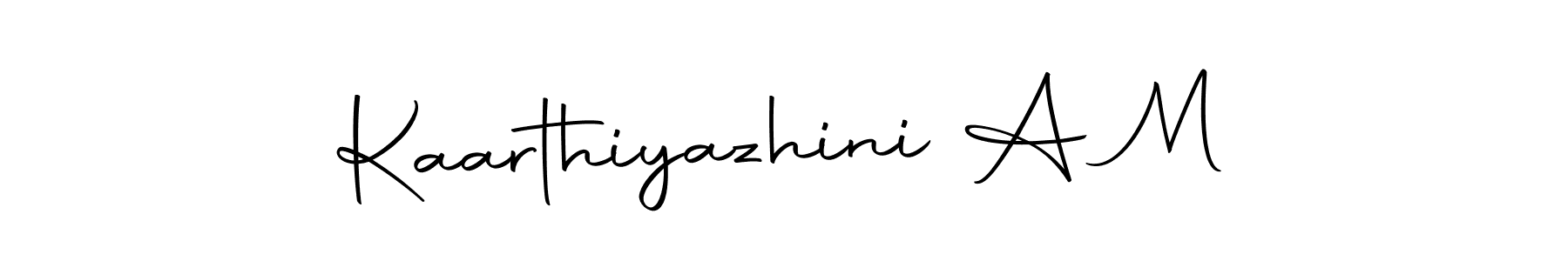 How to make Kaarthiyazhini A M signature? Autography-DOLnW is a professional autograph style. Create handwritten signature for Kaarthiyazhini A M name. Kaarthiyazhini A M signature style 10 images and pictures png