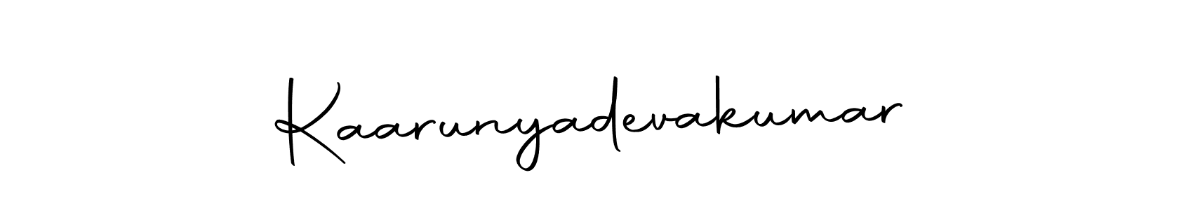 It looks lik you need a new signature style for name Kaarunyadevakumar. Design unique handwritten (Autography-DOLnW) signature with our free signature maker in just a few clicks. Kaarunyadevakumar signature style 10 images and pictures png