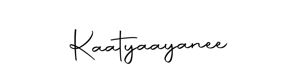 How to make Kaatyaayanee signature? Autography-DOLnW is a professional autograph style. Create handwritten signature for Kaatyaayanee name. Kaatyaayanee signature style 10 images and pictures png