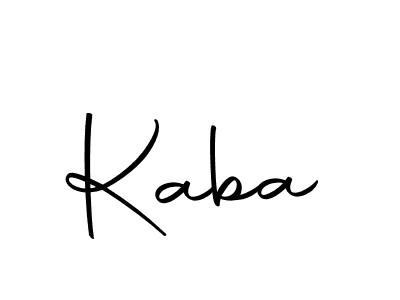 Create a beautiful signature design for name Kaba. With this signature (Autography-DOLnW) fonts, you can make a handwritten signature for free. Kaba signature style 10 images and pictures png