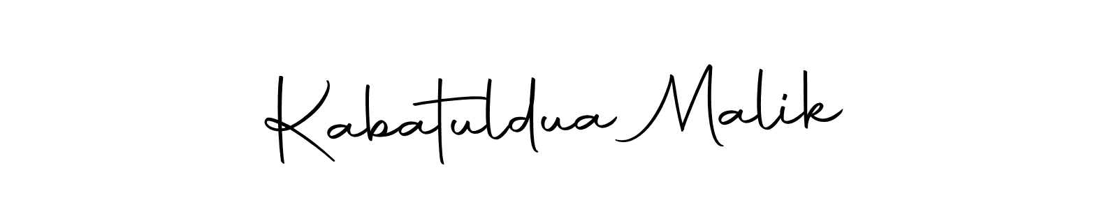 Use a signature maker to create a handwritten signature online. With this signature software, you can design (Autography-DOLnW) your own signature for name Kabatuldua Malik. Kabatuldua Malik signature style 10 images and pictures png