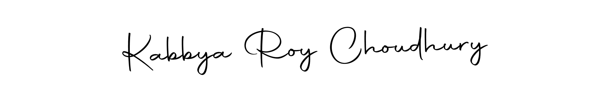 if you are searching for the best signature style for your name Kabbya Roy Choudhury. so please give up your signature search. here we have designed multiple signature styles  using Autography-DOLnW. Kabbya Roy Choudhury signature style 10 images and pictures png