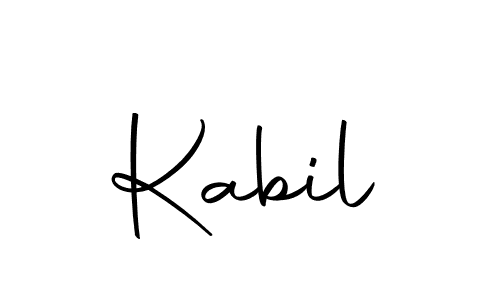 You should practise on your own different ways (Autography-DOLnW) to write your name (Kabil) in signature. don't let someone else do it for you. Kabil signature style 10 images and pictures png