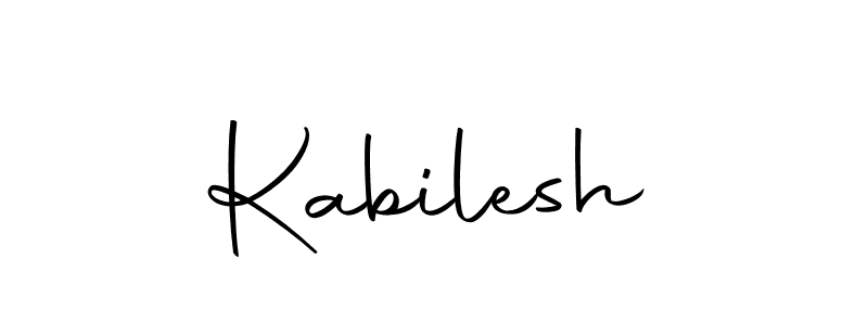 Similarly Autography-DOLnW is the best handwritten signature design. Signature creator online .You can use it as an online autograph creator for name Kabilesh. Kabilesh signature style 10 images and pictures png