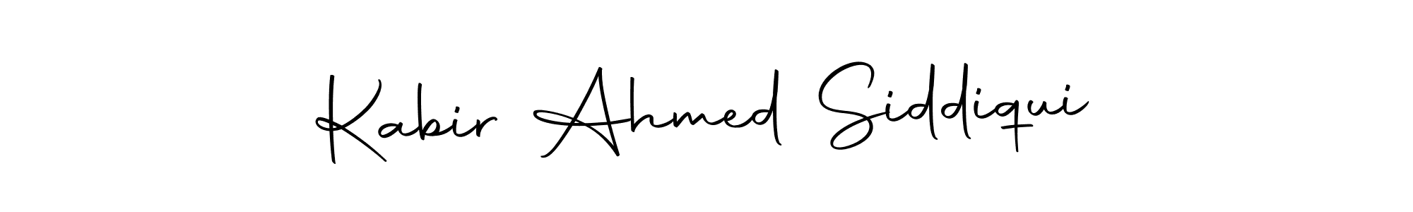 Use a signature maker to create a handwritten signature online. With this signature software, you can design (Autography-DOLnW) your own signature for name Kabir Ahmed Siddiqui. Kabir Ahmed Siddiqui signature style 10 images and pictures png