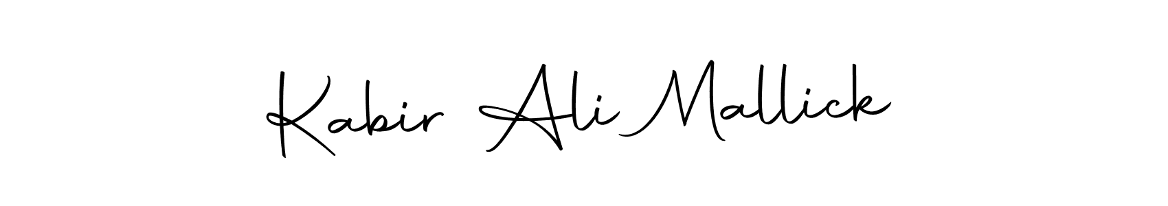 Similarly Autography-DOLnW is the best handwritten signature design. Signature creator online .You can use it as an online autograph creator for name Kabir Ali Mallick. Kabir Ali Mallick signature style 10 images and pictures png