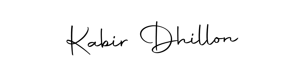 Similarly Autography-DOLnW is the best handwritten signature design. Signature creator online .You can use it as an online autograph creator for name Kabir Dhillon. Kabir Dhillon signature style 10 images and pictures png