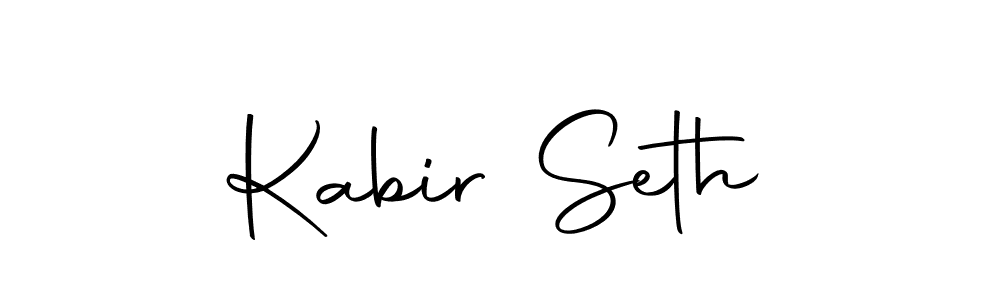 Make a short Kabir Seth signature style. Manage your documents anywhere anytime using Autography-DOLnW. Create and add eSignatures, submit forms, share and send files easily. Kabir Seth signature style 10 images and pictures png