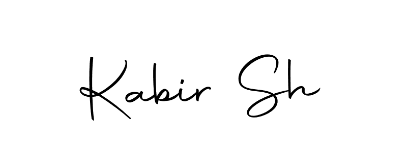 Kabir Sh stylish signature style. Best Handwritten Sign (Autography-DOLnW) for my name. Handwritten Signature Collection Ideas for my name Kabir Sh. Kabir Sh signature style 10 images and pictures png