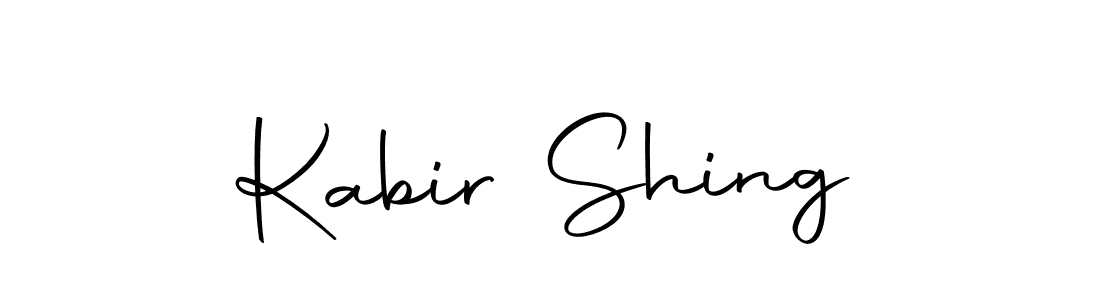 if you are searching for the best signature style for your name Kabir Shing. so please give up your signature search. here we have designed multiple signature styles  using Autography-DOLnW. Kabir Shing signature style 10 images and pictures png