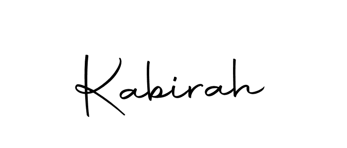 Similarly Autography-DOLnW is the best handwritten signature design. Signature creator online .You can use it as an online autograph creator for name Kabirah. Kabirah signature style 10 images and pictures png