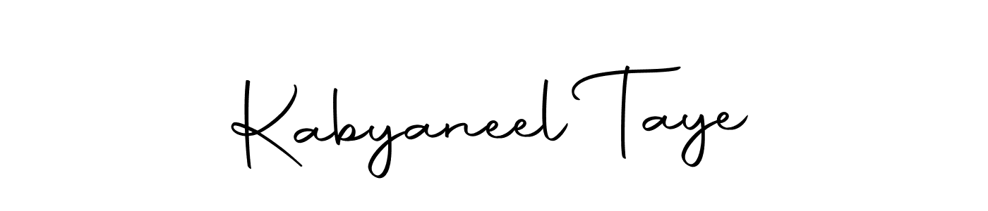 This is the best signature style for the Kabyaneel Taye name. Also you like these signature font (Autography-DOLnW). Mix name signature. Kabyaneel Taye signature style 10 images and pictures png