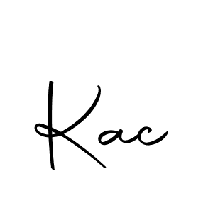 Make a beautiful signature design for name Kac. With this signature (Autography-DOLnW) style, you can create a handwritten signature for free. Kac signature style 10 images and pictures png