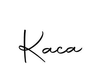 Make a beautiful signature design for name Kaca. With this signature (Autography-DOLnW) style, you can create a handwritten signature for free. Kaca signature style 10 images and pictures png