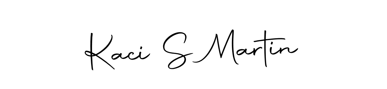 It looks lik you need a new signature style for name Kaci S Martin. Design unique handwritten (Autography-DOLnW) signature with our free signature maker in just a few clicks. Kaci S Martin signature style 10 images and pictures png