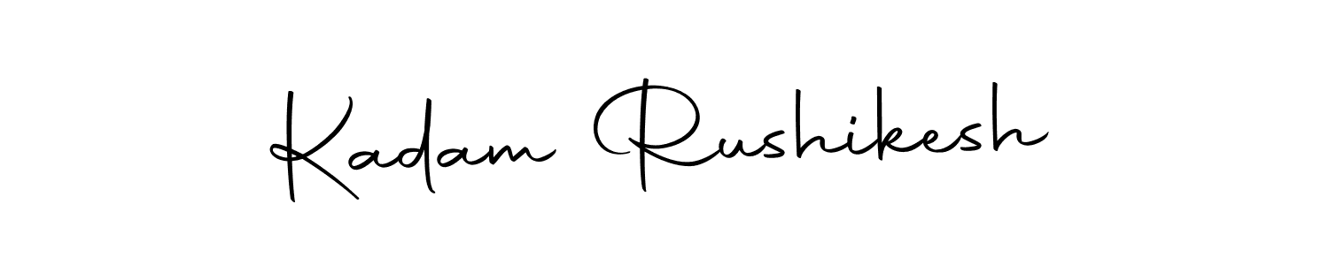 This is the best signature style for the Kadam Rushikesh name. Also you like these signature font (Autography-DOLnW). Mix name signature. Kadam Rushikesh signature style 10 images and pictures png