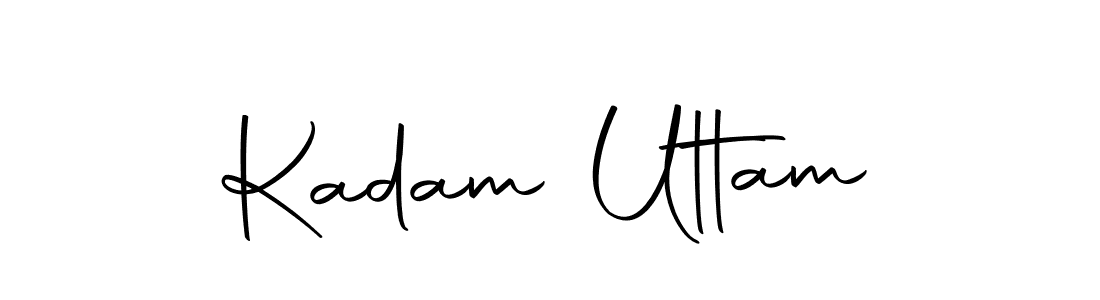 This is the best signature style for the Kadam Uttam name. Also you like these signature font (Autography-DOLnW). Mix name signature. Kadam Uttam signature style 10 images and pictures png