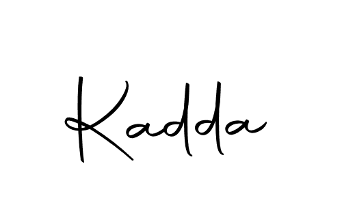 Make a beautiful signature design for name Kadda. With this signature (Autography-DOLnW) style, you can create a handwritten signature for free. Kadda signature style 10 images and pictures png