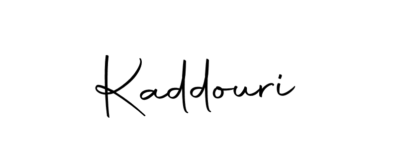 Kaddouri stylish signature style. Best Handwritten Sign (Autography-DOLnW) for my name. Handwritten Signature Collection Ideas for my name Kaddouri. Kaddouri signature style 10 images and pictures png