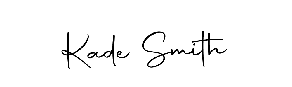 Create a beautiful signature design for name Kade Smith. With this signature (Autography-DOLnW) fonts, you can make a handwritten signature for free. Kade Smith signature style 10 images and pictures png