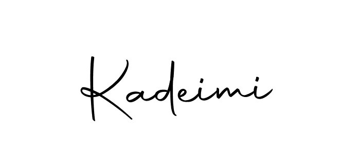 Make a short Kadeimi signature style. Manage your documents anywhere anytime using Autography-DOLnW. Create and add eSignatures, submit forms, share and send files easily. Kadeimi signature style 10 images and pictures png