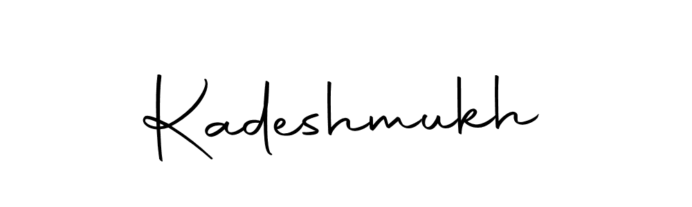 How to make Kadeshmukh signature? Autography-DOLnW is a professional autograph style. Create handwritten signature for Kadeshmukh name. Kadeshmukh signature style 10 images and pictures png