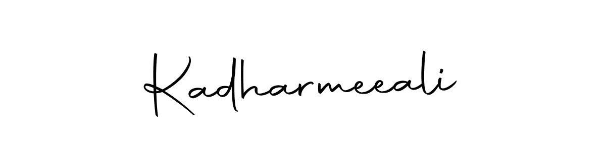 Also we have Kadharmeeali name is the best signature style. Create professional handwritten signature collection using Autography-DOLnW autograph style. Kadharmeeali signature style 10 images and pictures png