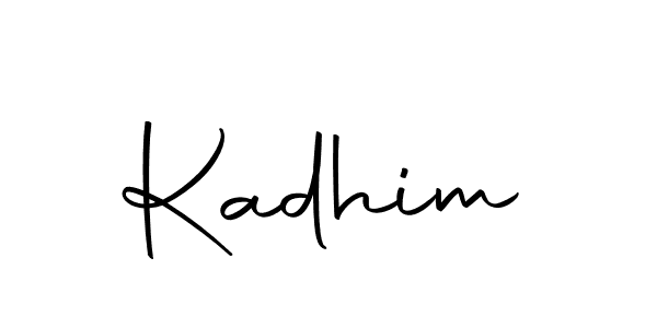 Make a beautiful signature design for name Kadhim. Use this online signature maker to create a handwritten signature for free. Kadhim signature style 10 images and pictures png