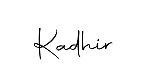 Also we have Kadhir name is the best signature style. Create professional handwritten signature collection using Autography-DOLnW autograph style. Kadhir signature style 10 images and pictures png