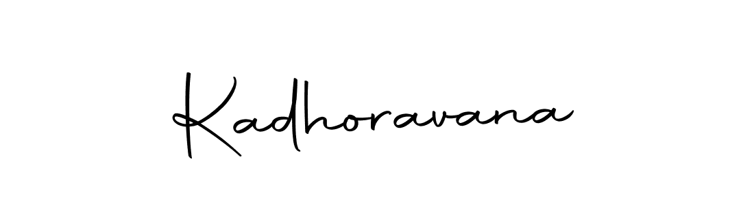 You can use this online signature creator to create a handwritten signature for the name Kadhoravana. This is the best online autograph maker. Kadhoravana signature style 10 images and pictures png