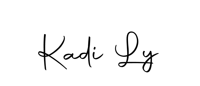 Make a beautiful signature design for name Kadi Ly. With this signature (Autography-DOLnW) style, you can create a handwritten signature for free. Kadi Ly signature style 10 images and pictures png