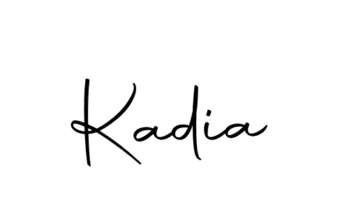 How to make Kadia name signature. Use Autography-DOLnW style for creating short signs online. This is the latest handwritten sign. Kadia signature style 10 images and pictures png