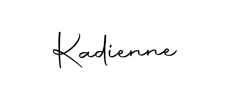 Design your own signature with our free online signature maker. With this signature software, you can create a handwritten (Autography-DOLnW) signature for name Kadienne. Kadienne signature style 10 images and pictures png