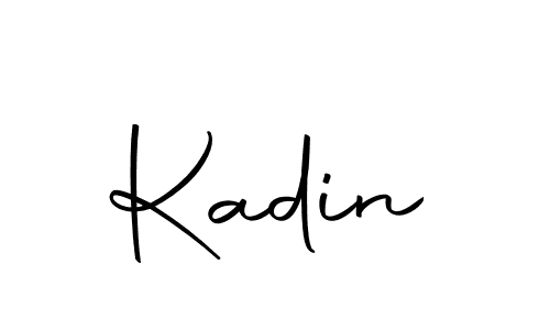 How to make Kadin signature? Autography-DOLnW is a professional autograph style. Create handwritten signature for Kadin name. Kadin signature style 10 images and pictures png