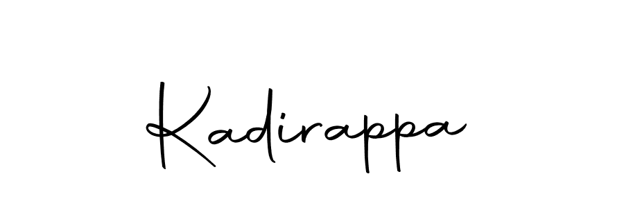 You should practise on your own different ways (Autography-DOLnW) to write your name (Kadirappa) in signature. don't let someone else do it for you. Kadirappa signature style 10 images and pictures png