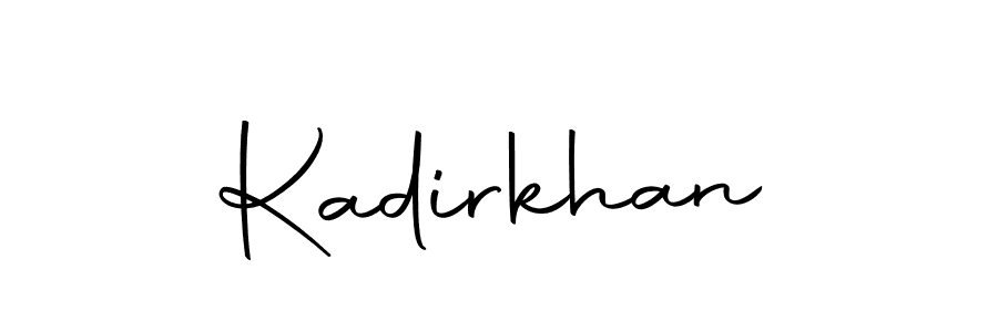 The best way (Autography-DOLnW) to make a short signature is to pick only two or three words in your name. The name Kadirkhan include a total of six letters. For converting this name. Kadirkhan signature style 10 images and pictures png