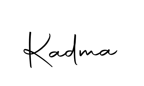 You should practise on your own different ways (Autography-DOLnW) to write your name (Kadma) in signature. don't let someone else do it for you. Kadma signature style 10 images and pictures png