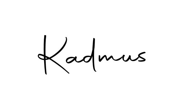 You should practise on your own different ways (Autography-DOLnW) to write your name (Kadmus) in signature. don't let someone else do it for you. Kadmus signature style 10 images and pictures png