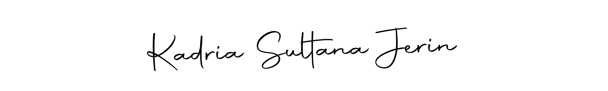Also You can easily find your signature by using the search form. We will create Kadria Sultana Jerin name handwritten signature images for you free of cost using Autography-DOLnW sign style. Kadria Sultana Jerin signature style 10 images and pictures png