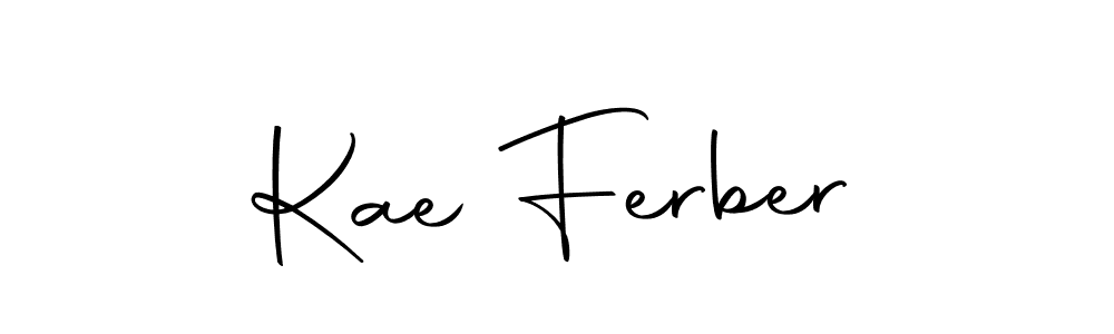 It looks lik you need a new signature style for name Kae Ferber. Design unique handwritten (Autography-DOLnW) signature with our free signature maker in just a few clicks. Kae Ferber signature style 10 images and pictures png