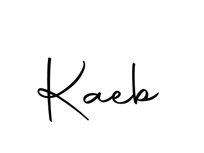 How to make Kaeb signature? Autography-DOLnW is a professional autograph style. Create handwritten signature for Kaeb name. Kaeb signature style 10 images and pictures png